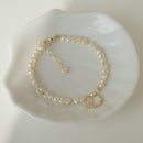 Women's Freshwater Shell Freshwater Pearl Necklace Bracelet null