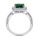 Grandmother Princess-shaped European And American Fashion Engagement Ring null