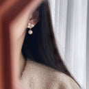 Pearl Lily Flower Earrings For Women Trendyproducts
