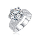 1Luxury Fashion Large Diamond Ring Moissanite Silver Ring Prohibit Tk Sales Trendyproductsprecious diamond engagement band