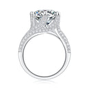 1Luxury Fashion Large Diamond Ring Moissanite Silver Ring Prohibit Tk Sales Trendyproductsprecious diamond engagement band
