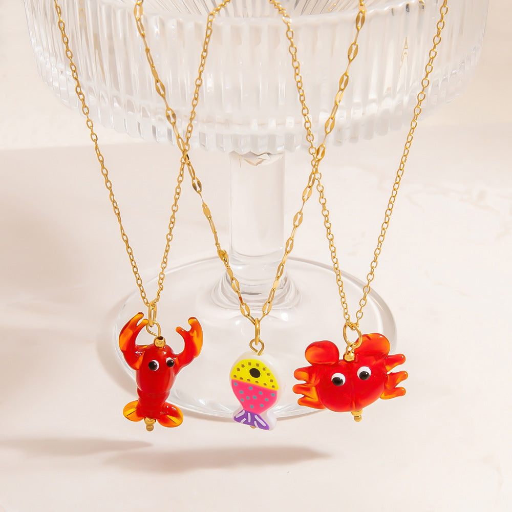 Women's Niche Gold Color-Resistant Clavicle Chain null