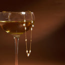 High-End Steel Zircon Pendant Necklace null