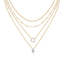 Pear-shaped Inlay Of Top-quality Moissanite, Luxurious And Fashionable, Minimalist Trend Jewelry, Silver Pendant Necklace, Collar Chain, S925 Silver Electroplated With Gold null